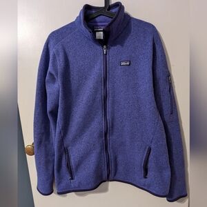 Patagonia Better Sweater (Purple, Women's L)